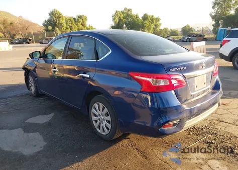 2017 Nissan Sentra S from USA, damaged, VIN 3N1AB7AP3HY219610
